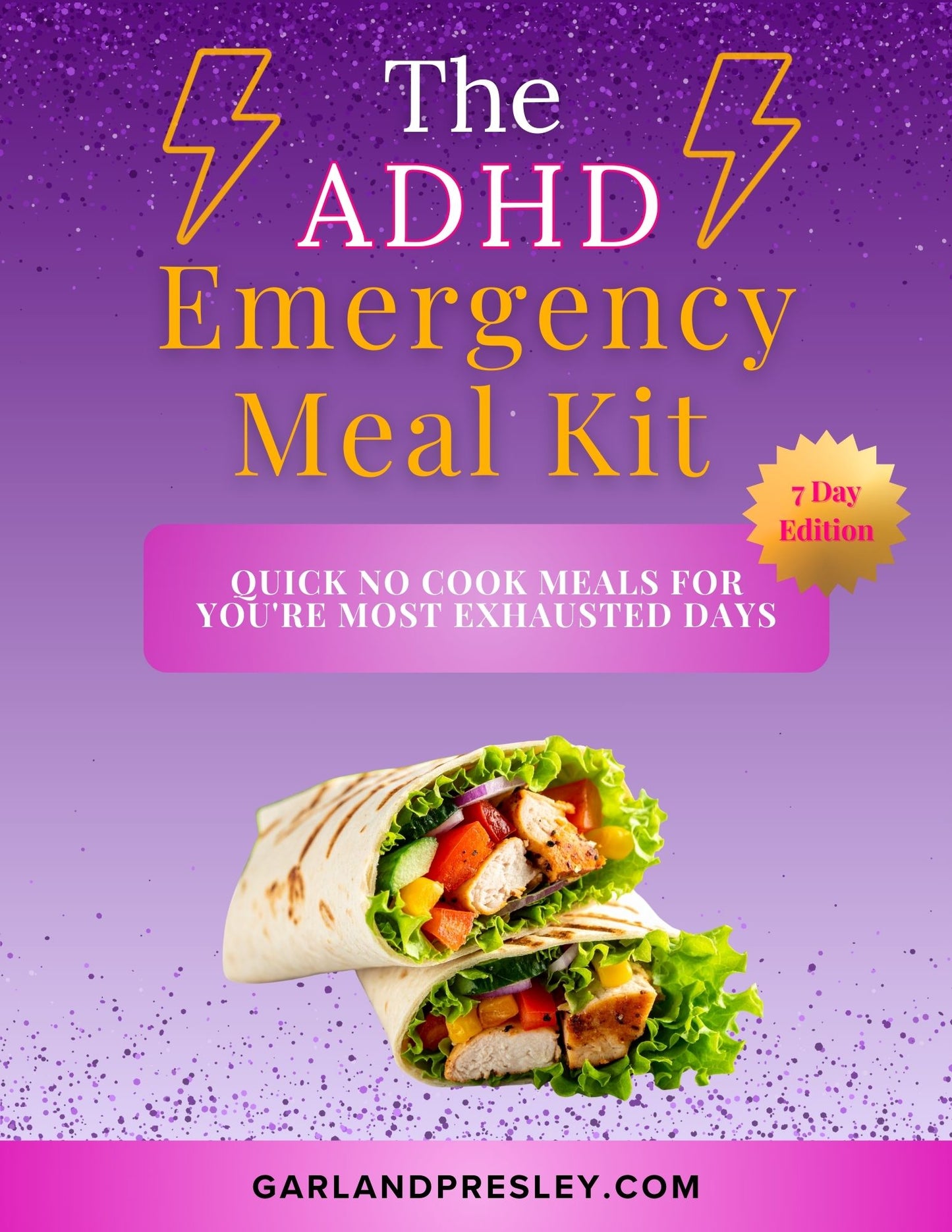 ADHD Emergency Meal Kit - 7 Day Edition